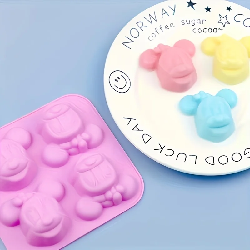 Soap Making Instructions - 1 adet Minnie karikatür kalıbı, El