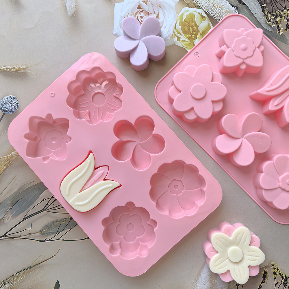 Çeşitli Çiçek Şekilli Silikon  - Soap Making Instructions incelemesi ve fiyatı